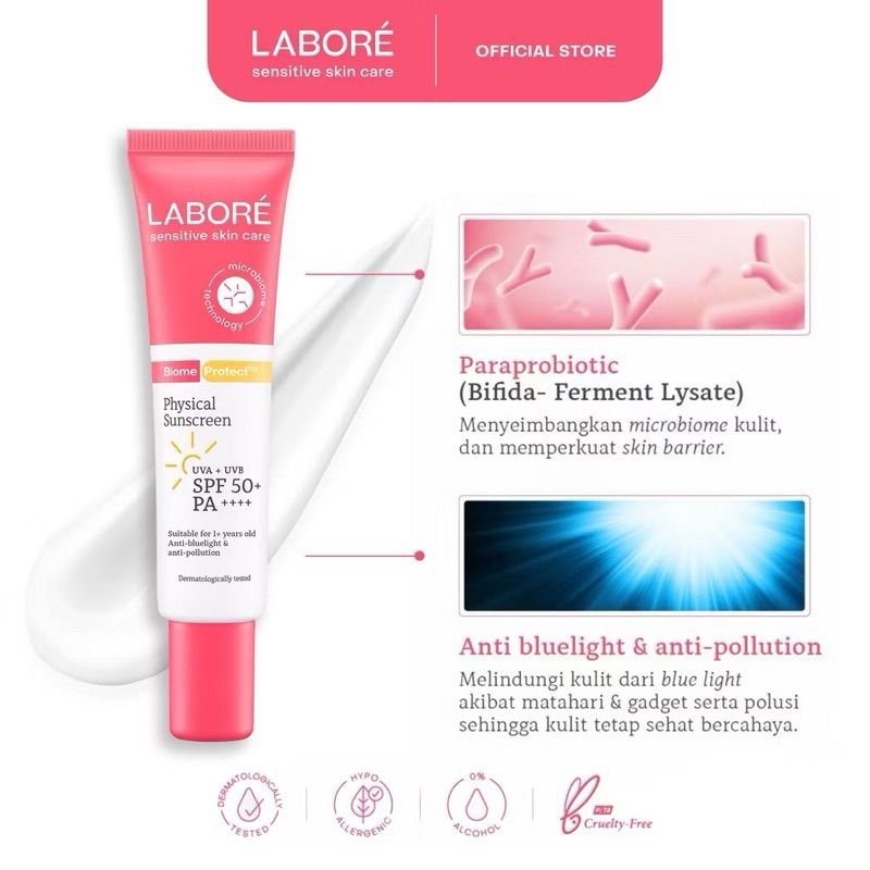 LABORE Physical Suncreen