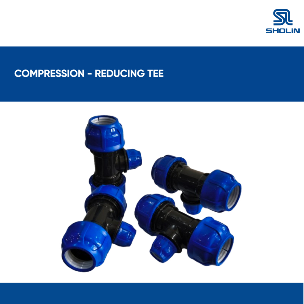 FITTING - COMPRESSION (REDUCING TEE)