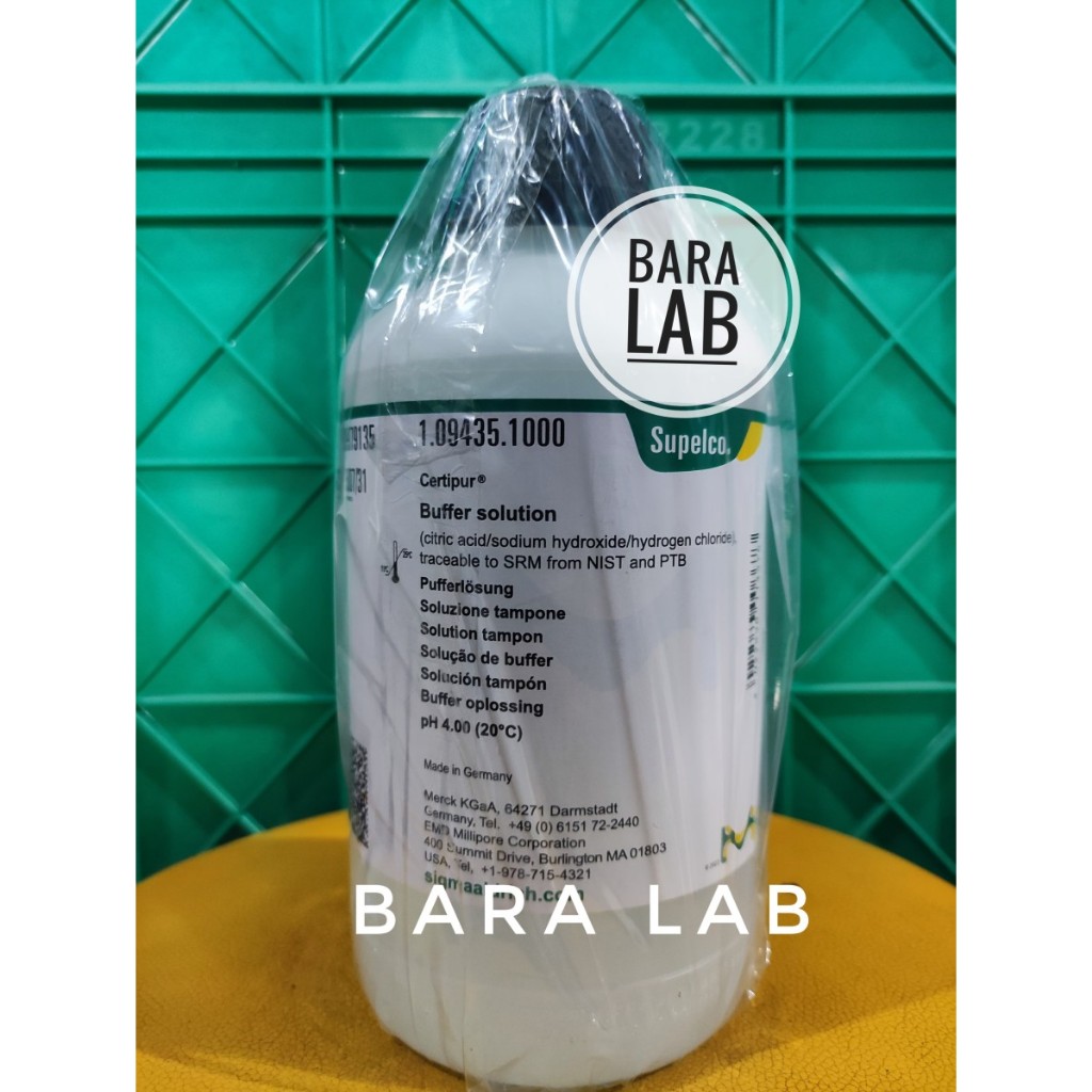 BUFFR SOLUTION PH 4 Larutan MERCK 109435 1L