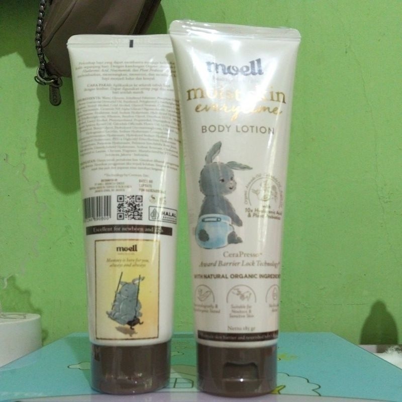 MOELLL body lotion everytime