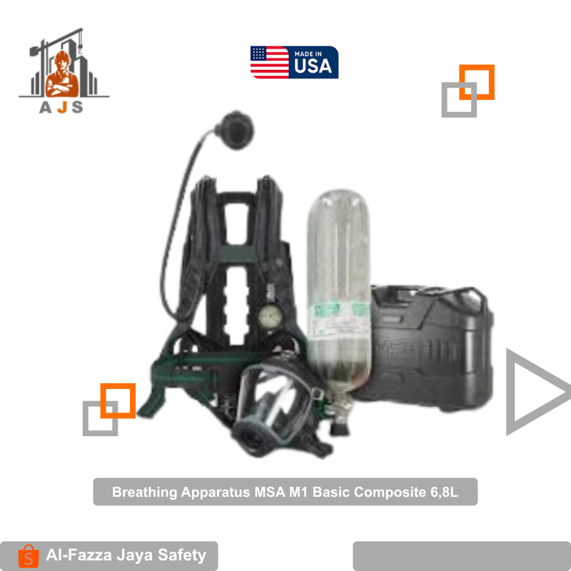 Breathing Apparatus MSA M1 Basic Composite 6,8L - SCBA MSA M1 BasicComposite Cylinder 6,8 Liter