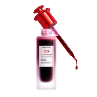 SKINTIFIC 12% AHA BHA PEELING SOLUTION 30ML
