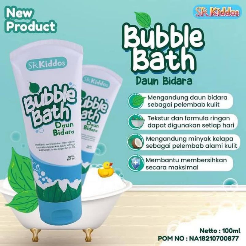 Bubble Bath Daun Bidara Pump 100ml | 300ml