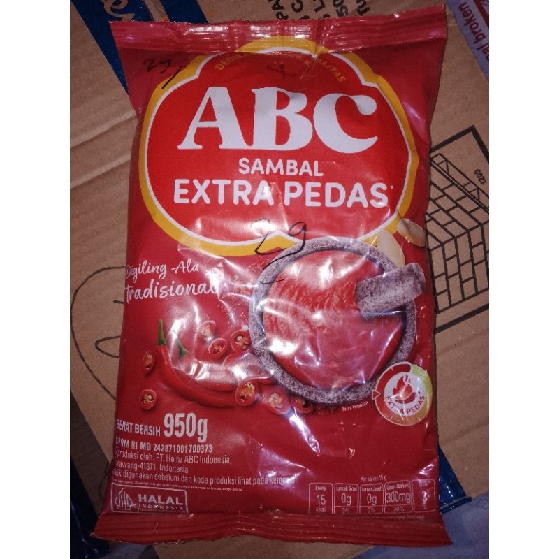 ABC sambal exstra pedas