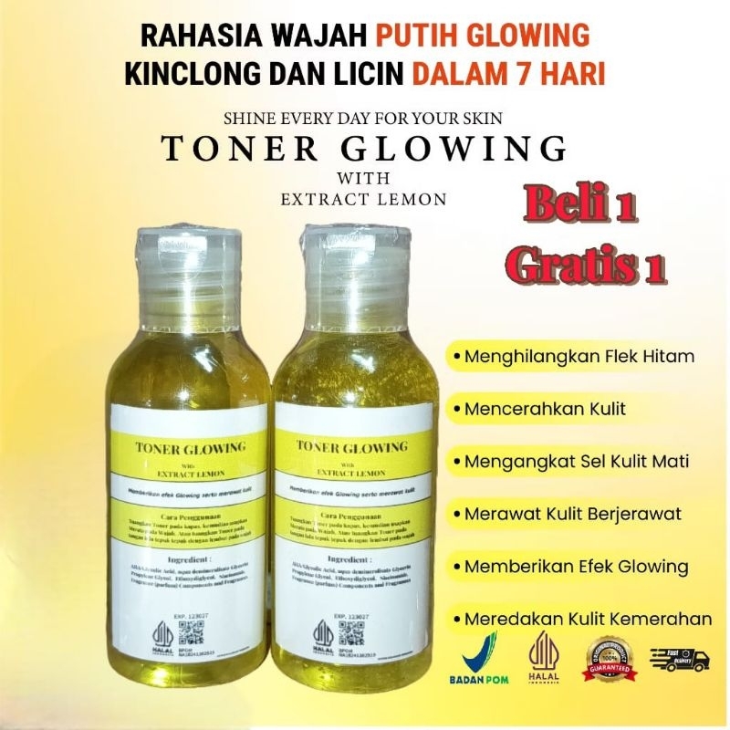 Toner Glowing Extract Lemon