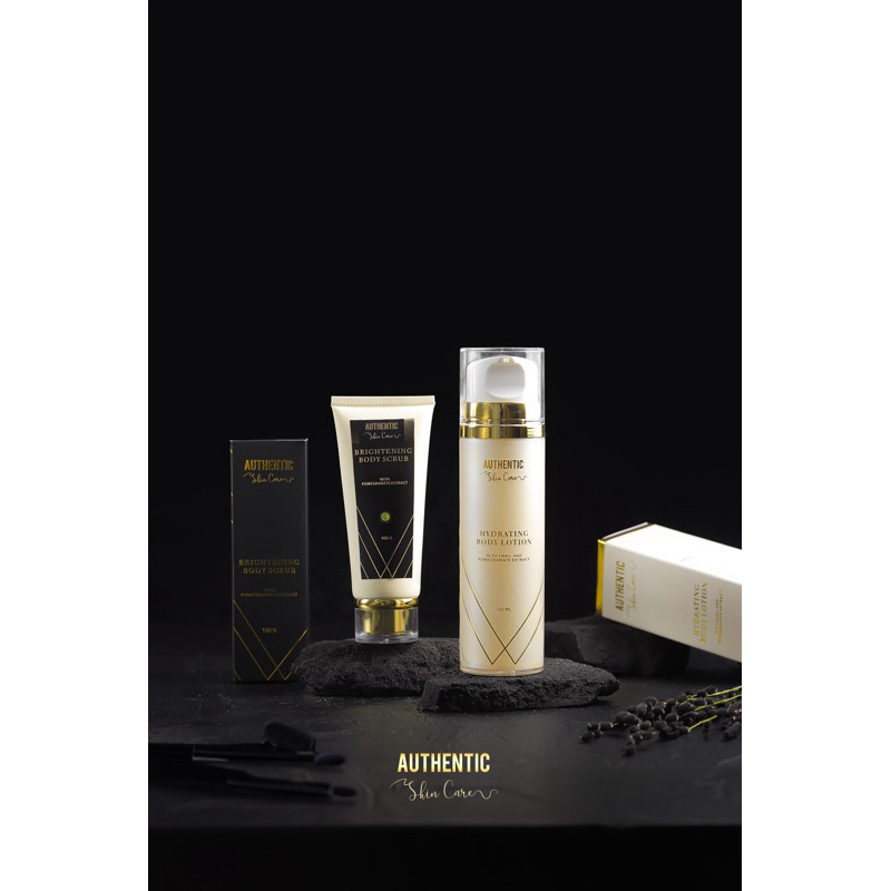 Body scrub+body lotion