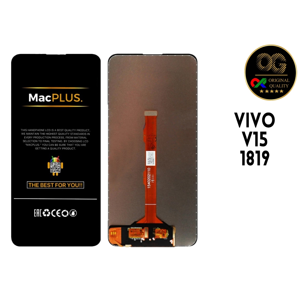 ( MACPLUS ) LCD VIVO V15 / 1819 MACPLUS FULLSET TOUCHSCREEN