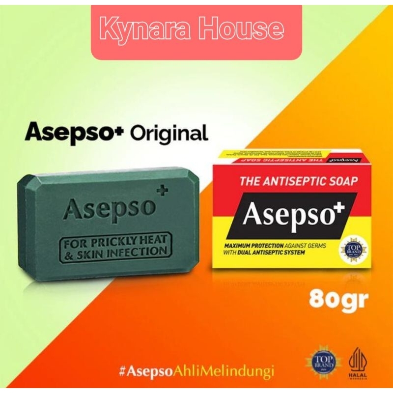 Asepso Sabun Antiseptic 144x80gr (Karton)