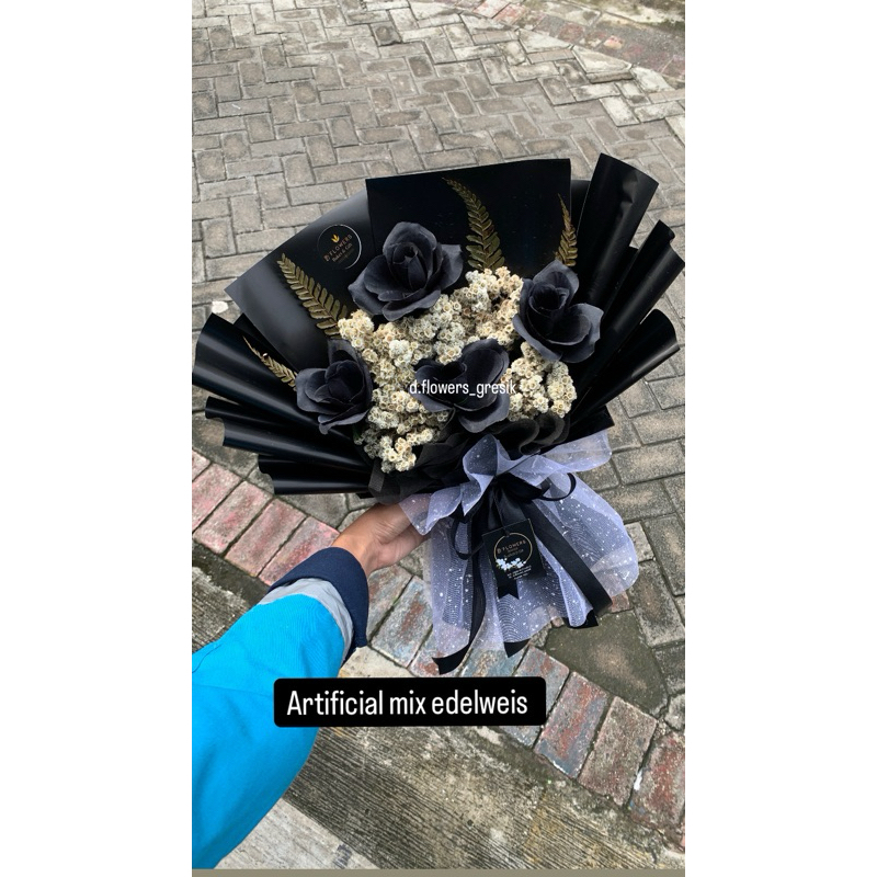 BOUQUETEDELWEISMIXARTIFICIAL