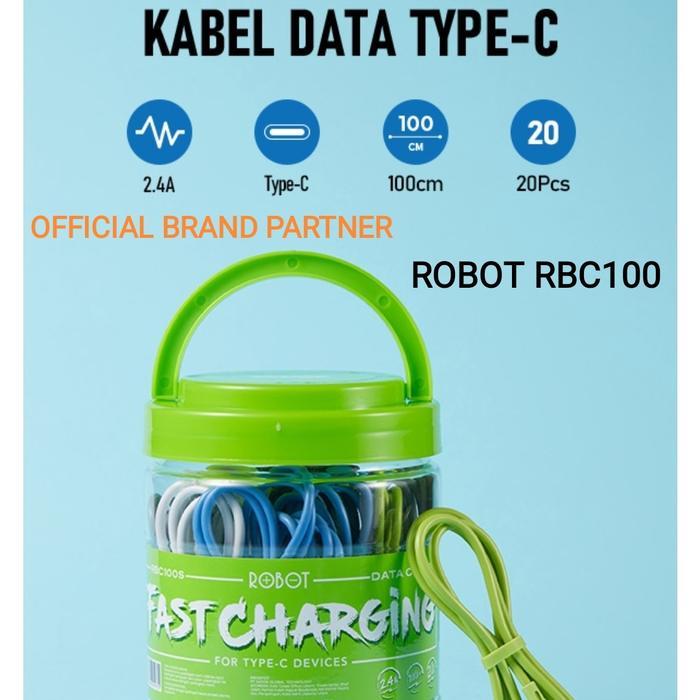 Kabel Data Robot RBC100S For Micro Android Type-C 100 cm 2A