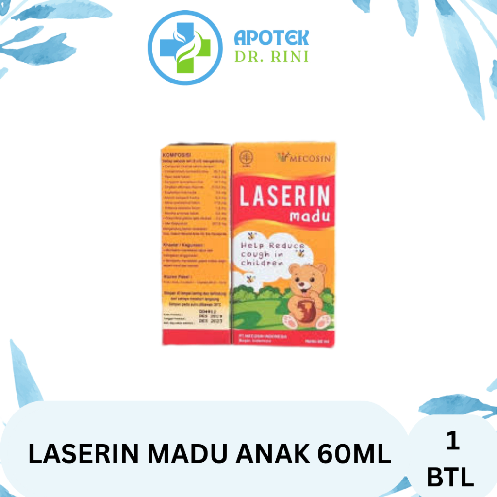LASERIN MADU ANAK 60ML / BOTOL