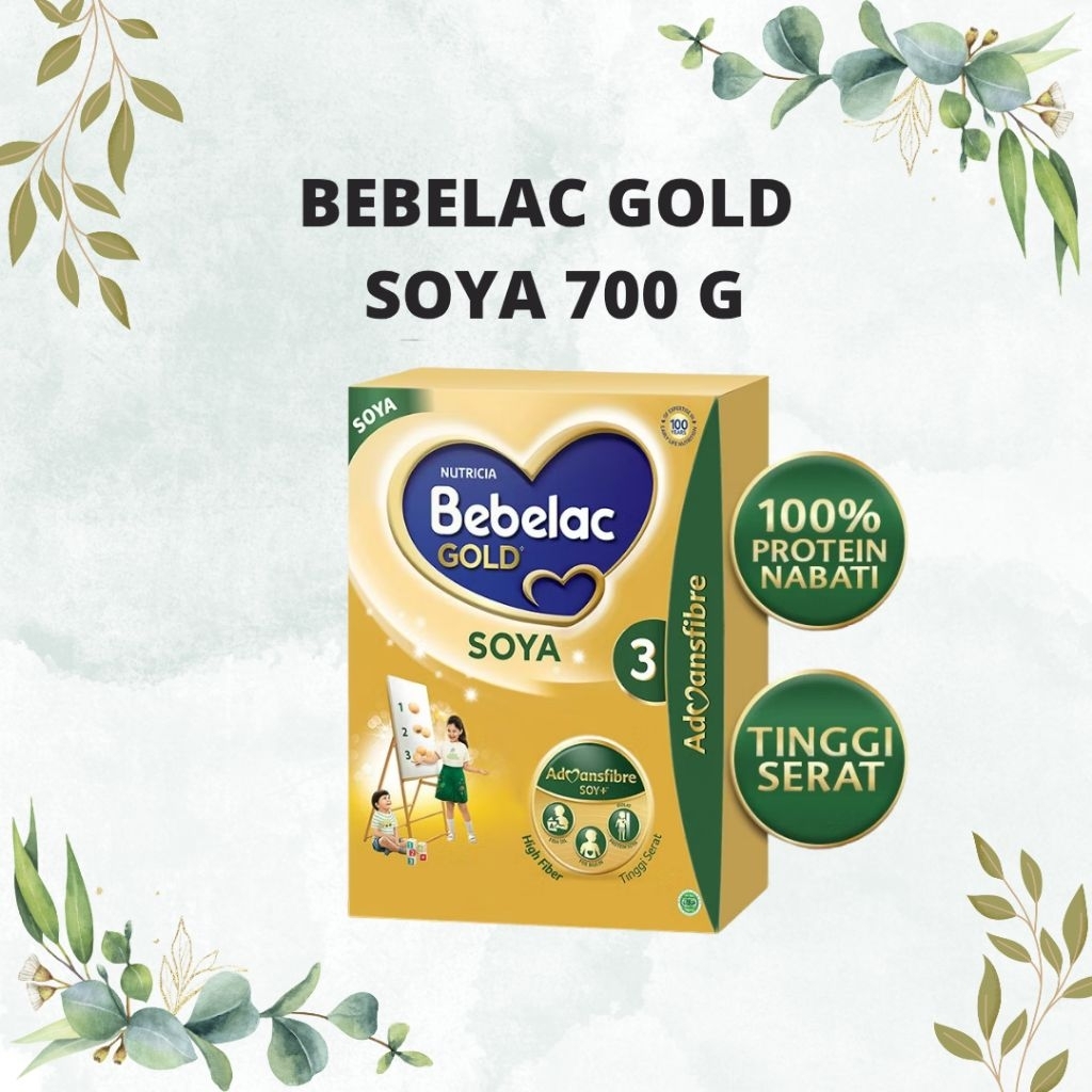 BEBELAC GOLD SOYA 700G BOX