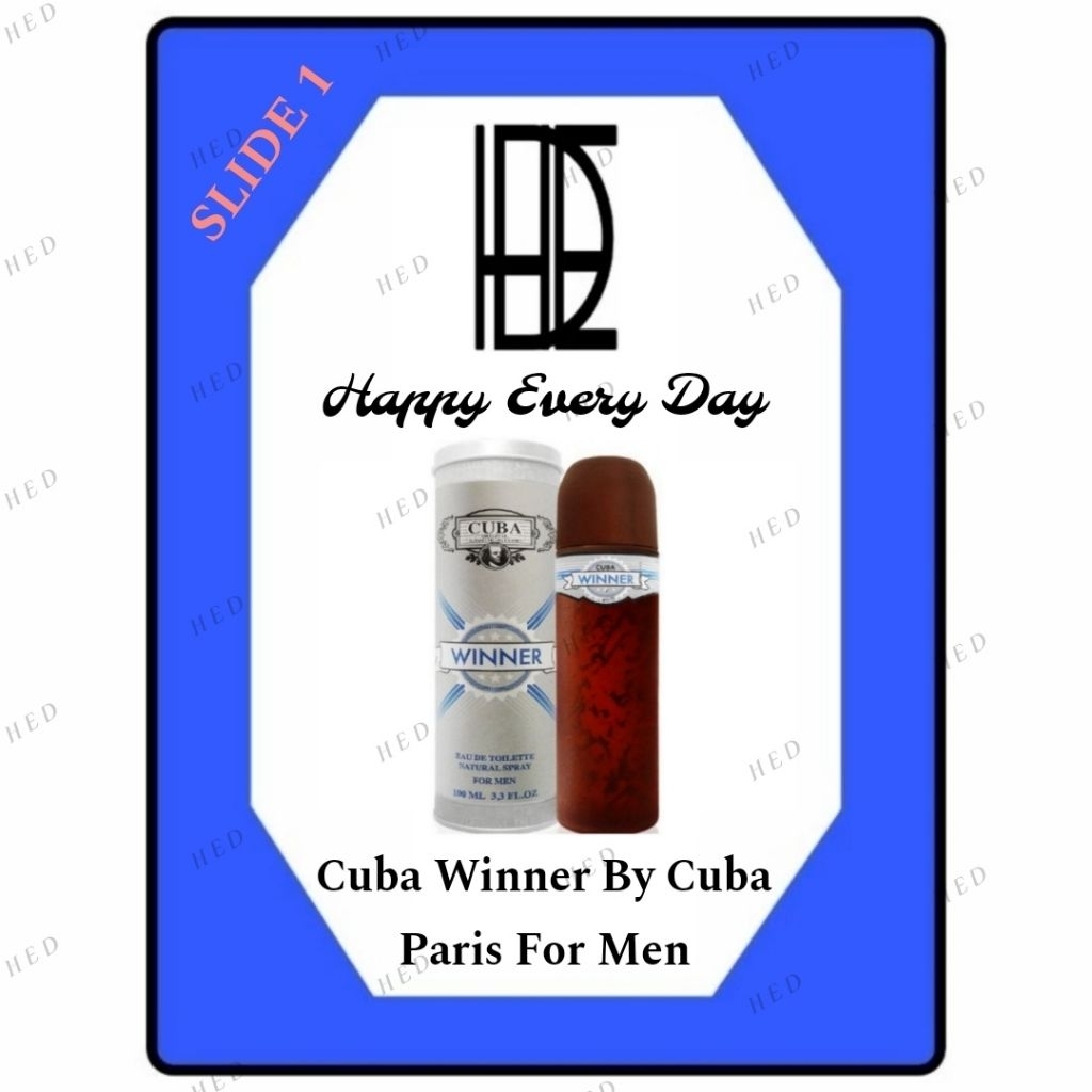 Parfum Refill Cb Winner For Men