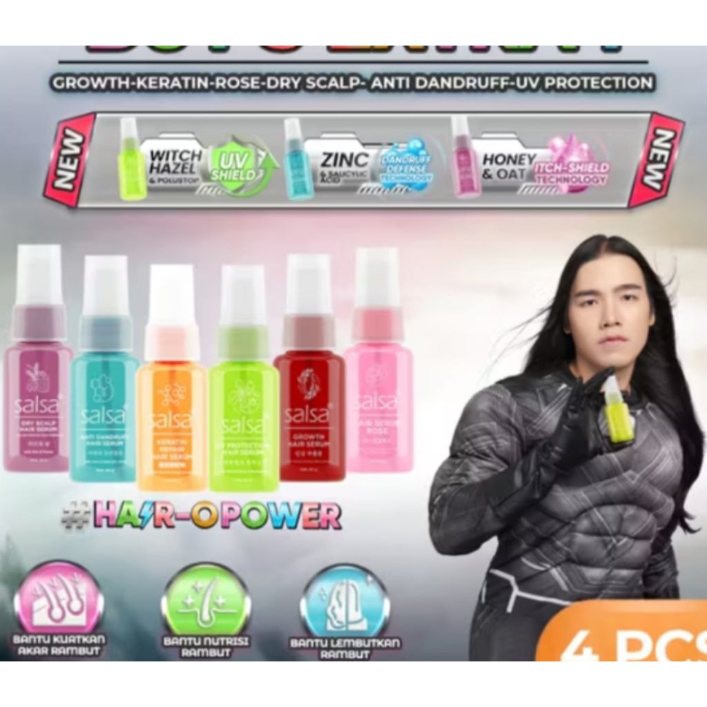 SALSA SERUM RAMBUT -HIJAB FRIENDLY