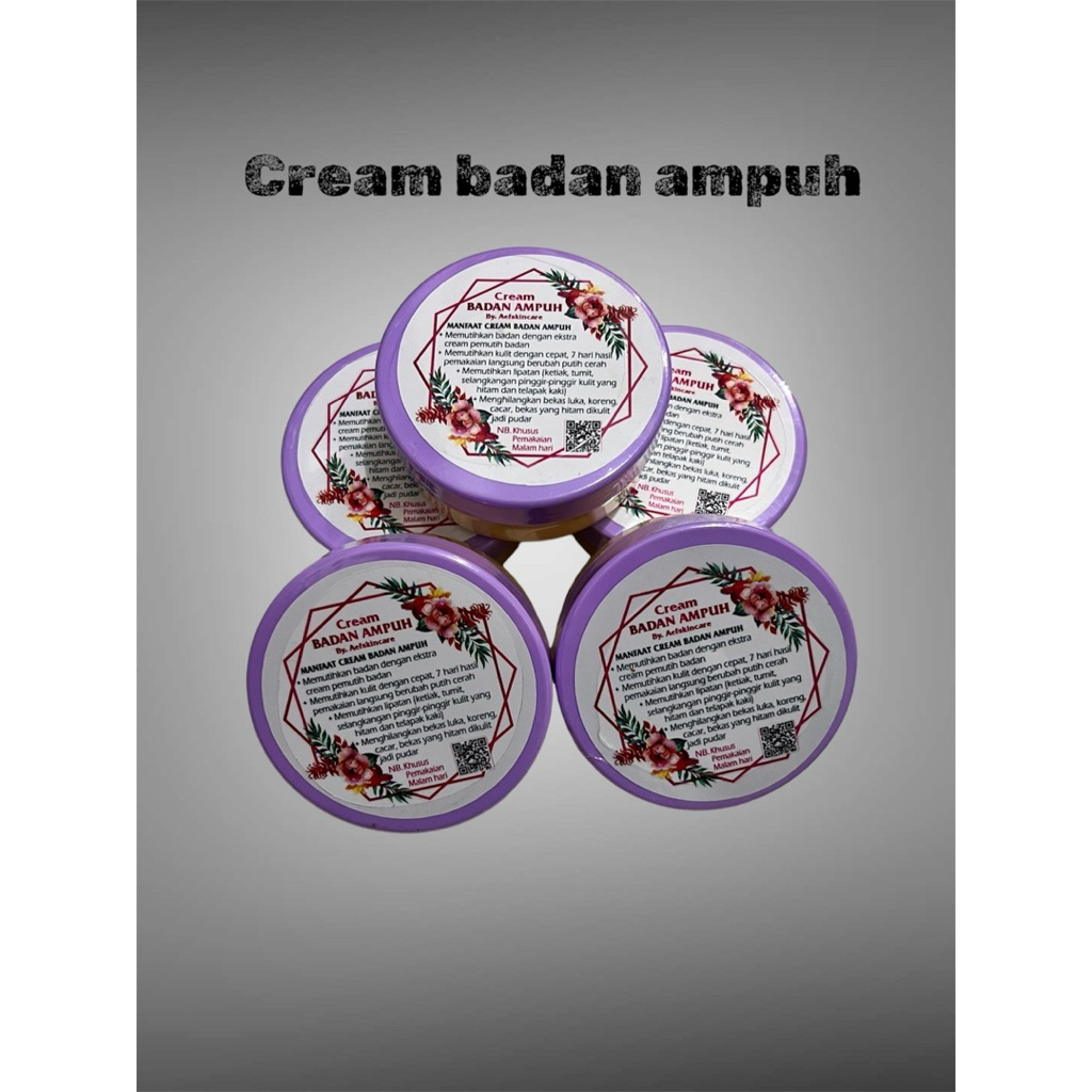 cream badan Ampuh AEFf