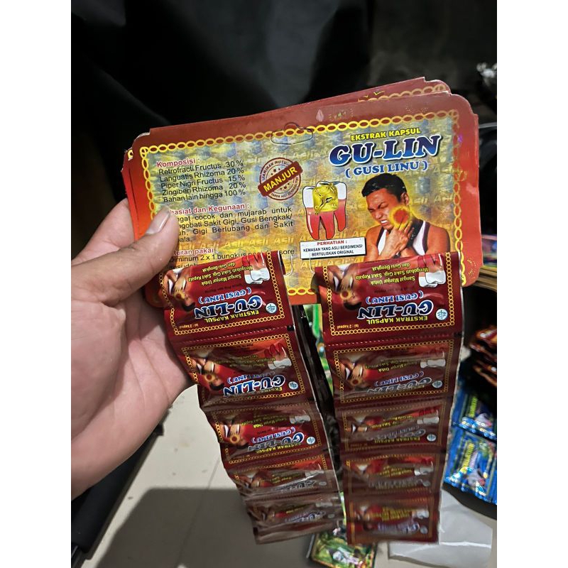 EXTRA KAPSUL GU-LIN (gusi linu)