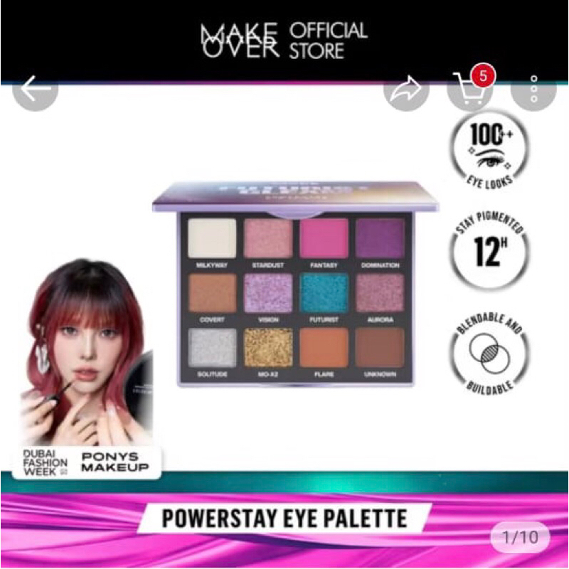 make over eye palette