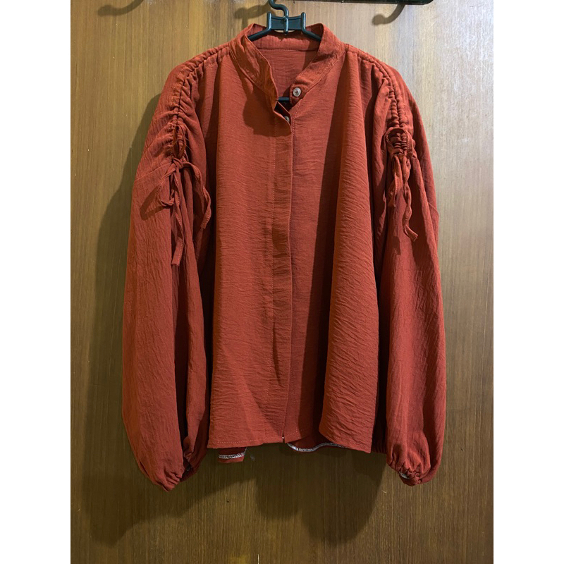blouse teracota preloved