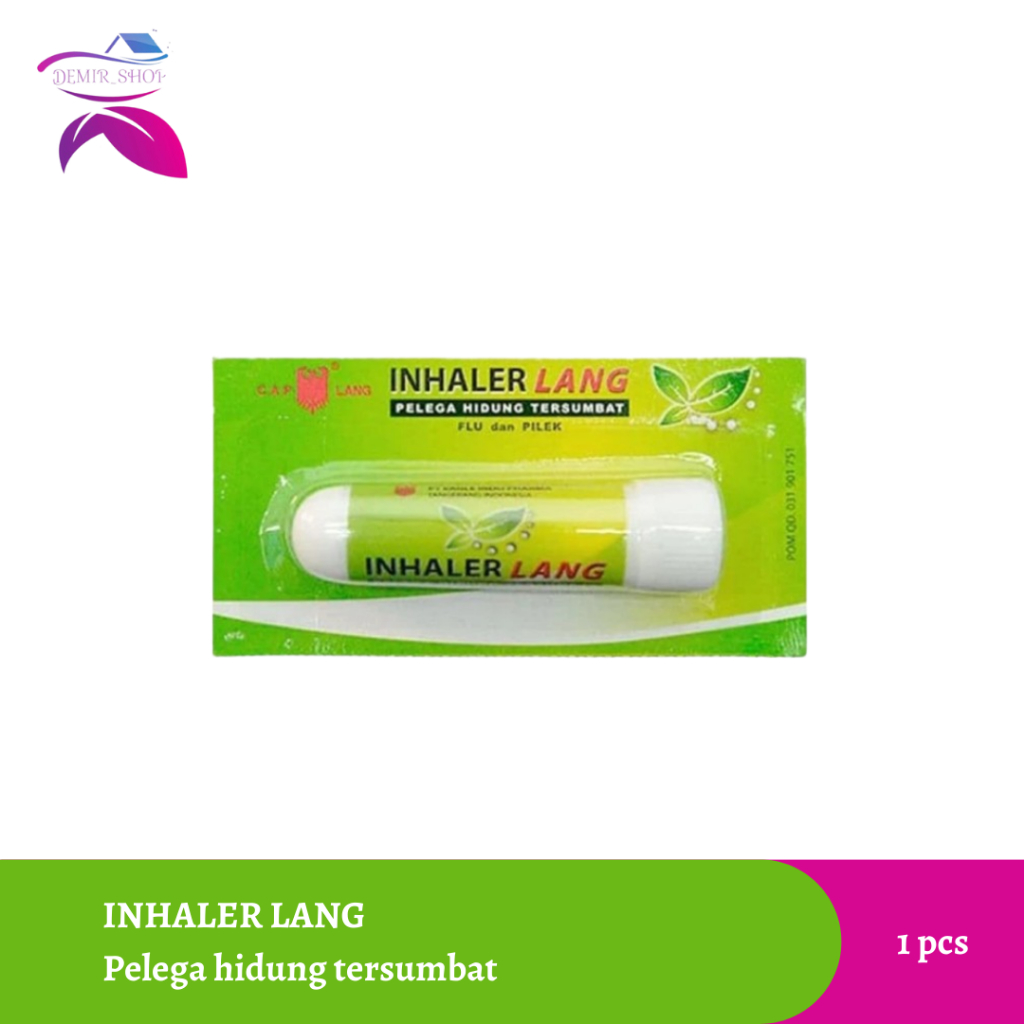 Cap Lang Inhaler / Pelega Hidung Tersumbat