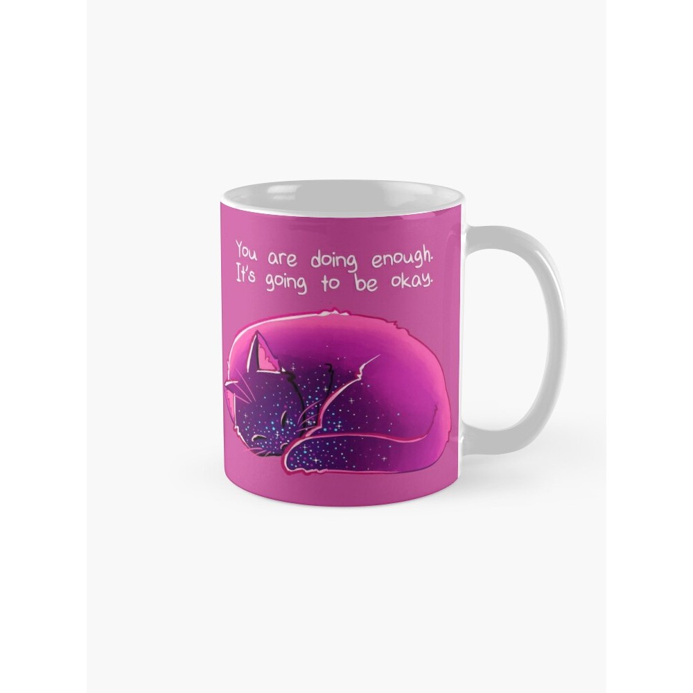 You Are Doing Enough Cat Coffee Mug