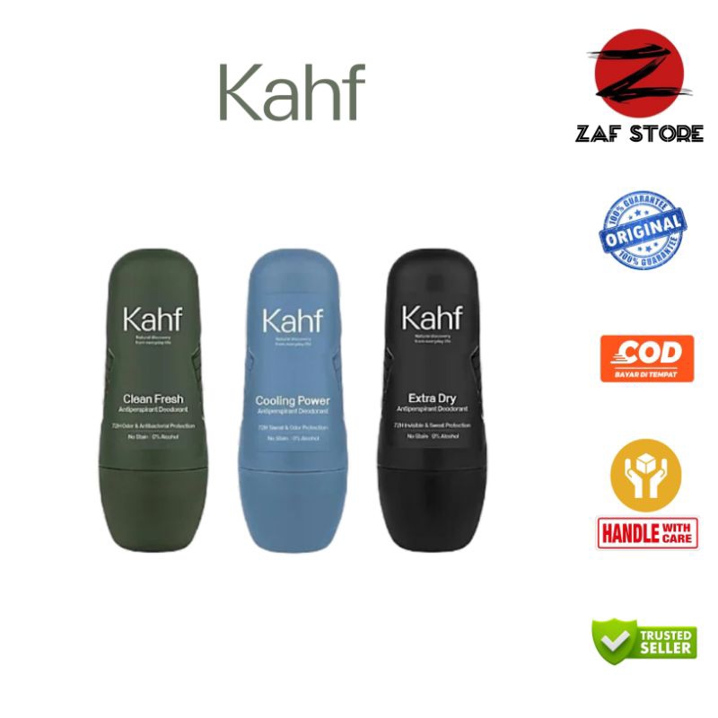 Kahf Antiperspirant Deodorant Roll On 45ml