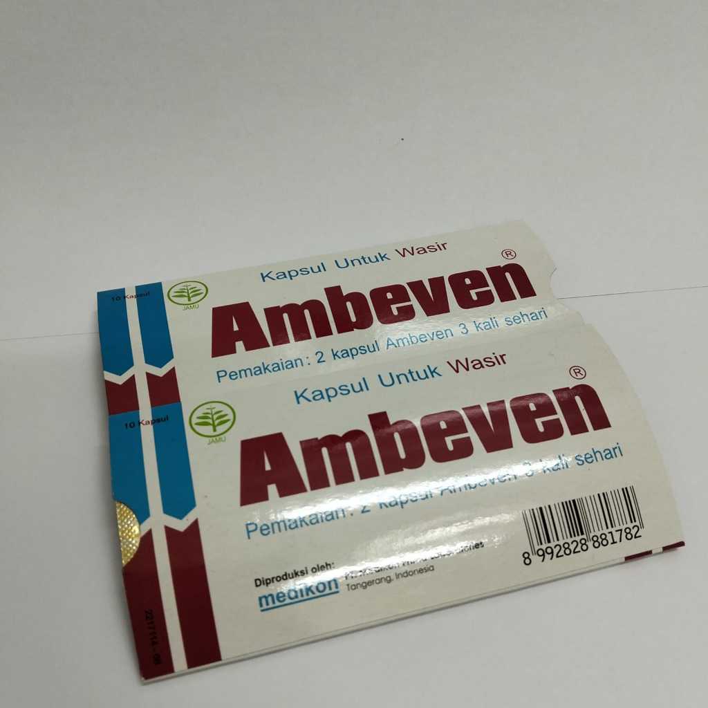 Ambeven 10 Kapsul Solusi Wasir