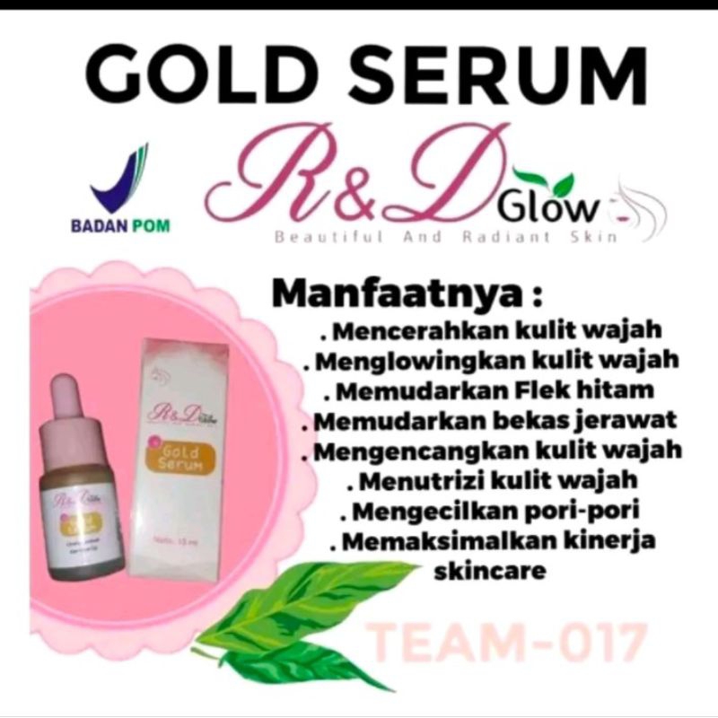 SerumGold SkincareR&Glow