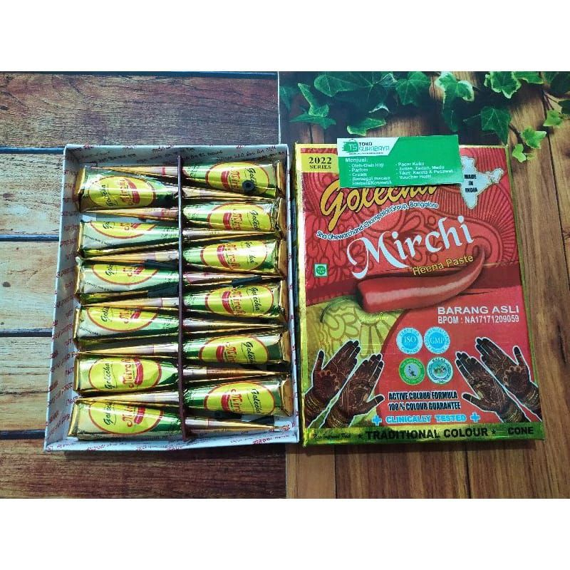 Golecha Henna Mirchi Box