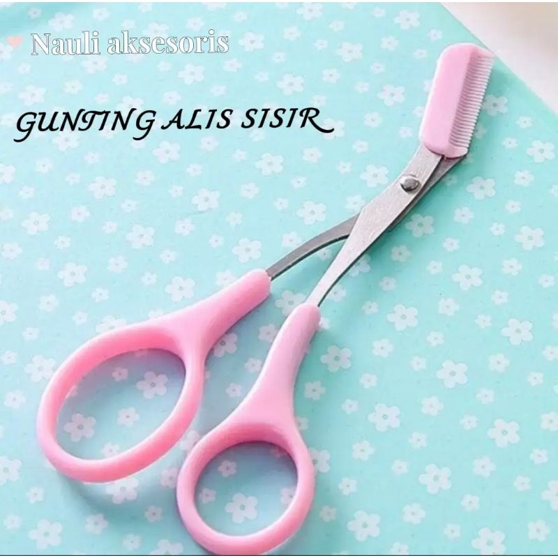Gunting Alis Sisir