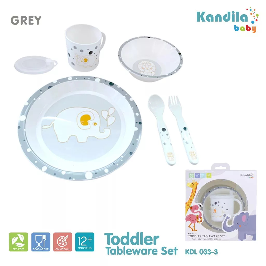 TODDLER TABLEWARE SET KDL 033-3
