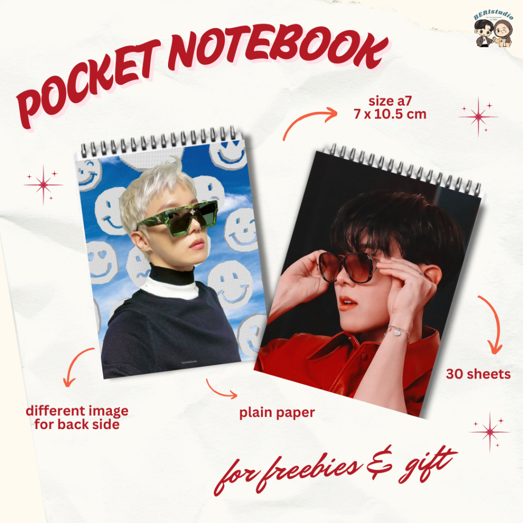 HOPE ON THE STAGE FREEBIES KONSER POCKET NOTES