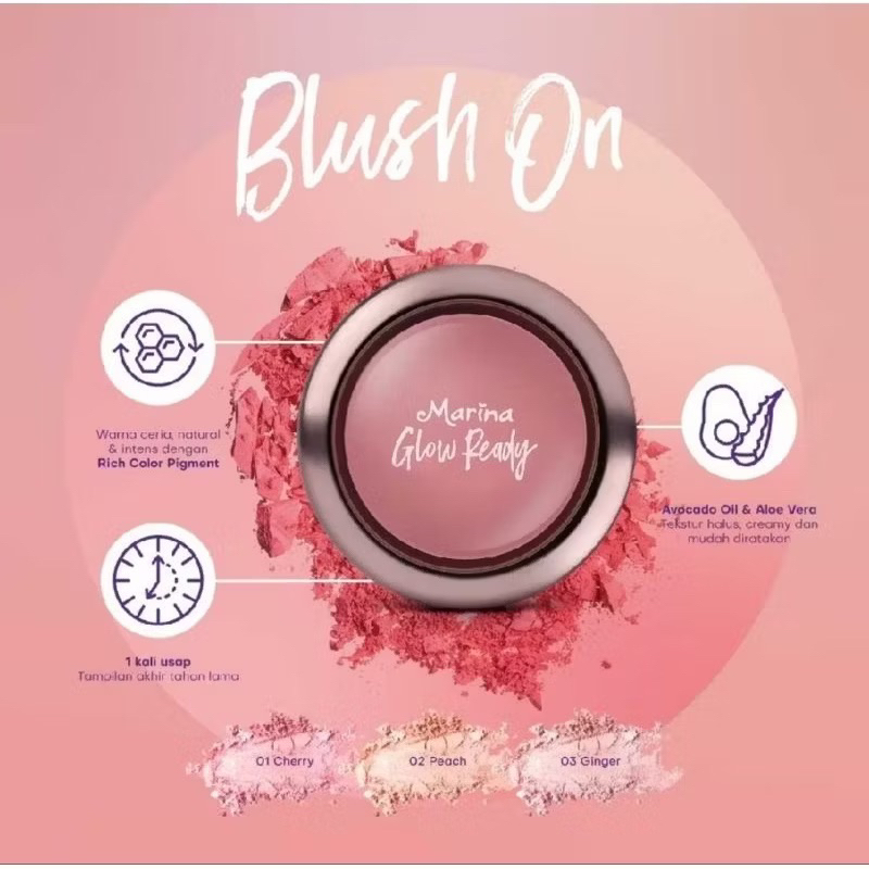 Marina Glow Ready Blush On 4,2g