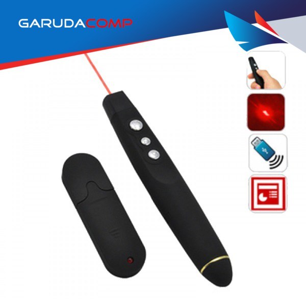 NEW!!! Wireless Presenter Laser Pointer PP-1000 USB Presenter Pointer PP1000 Presentasi Murah