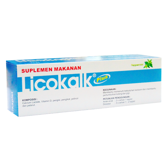 LICOKALK PLUS BOX 100 KAPLET