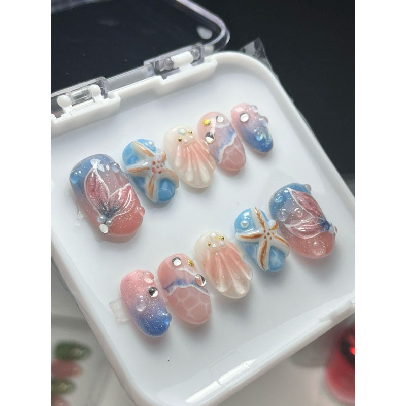 press on nails sea