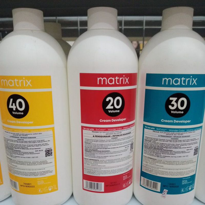 Matrix develover 20,30,40 vol 1ltr