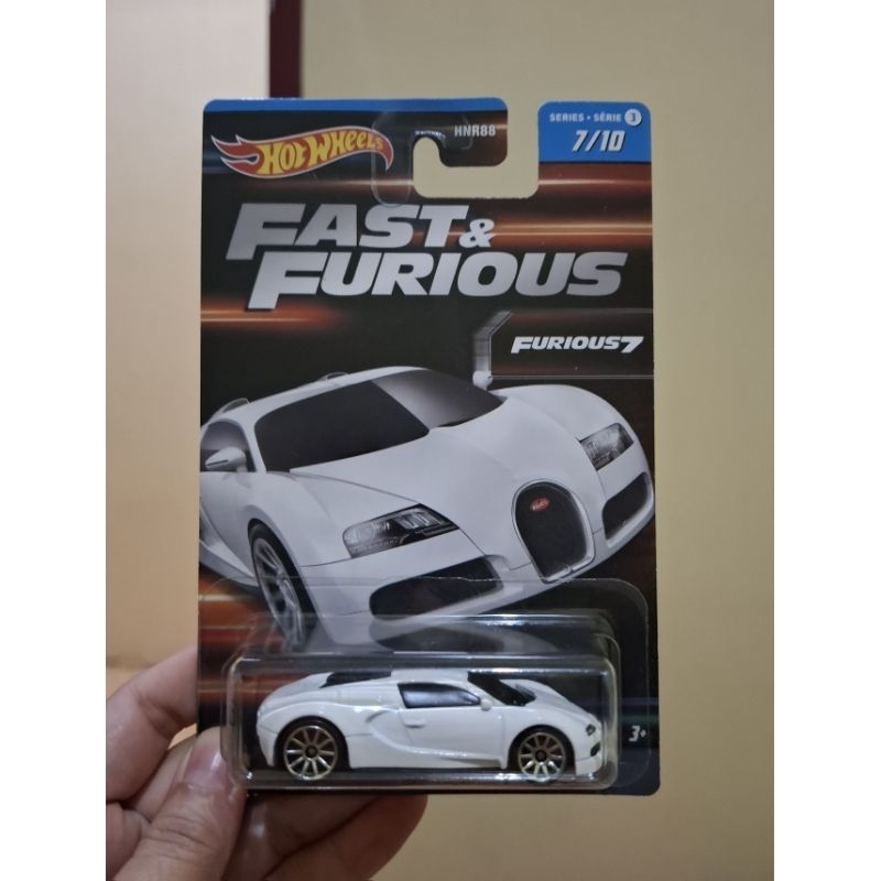 Hot Wheels Bugatti Veyron Fast abd Forious Wave 3