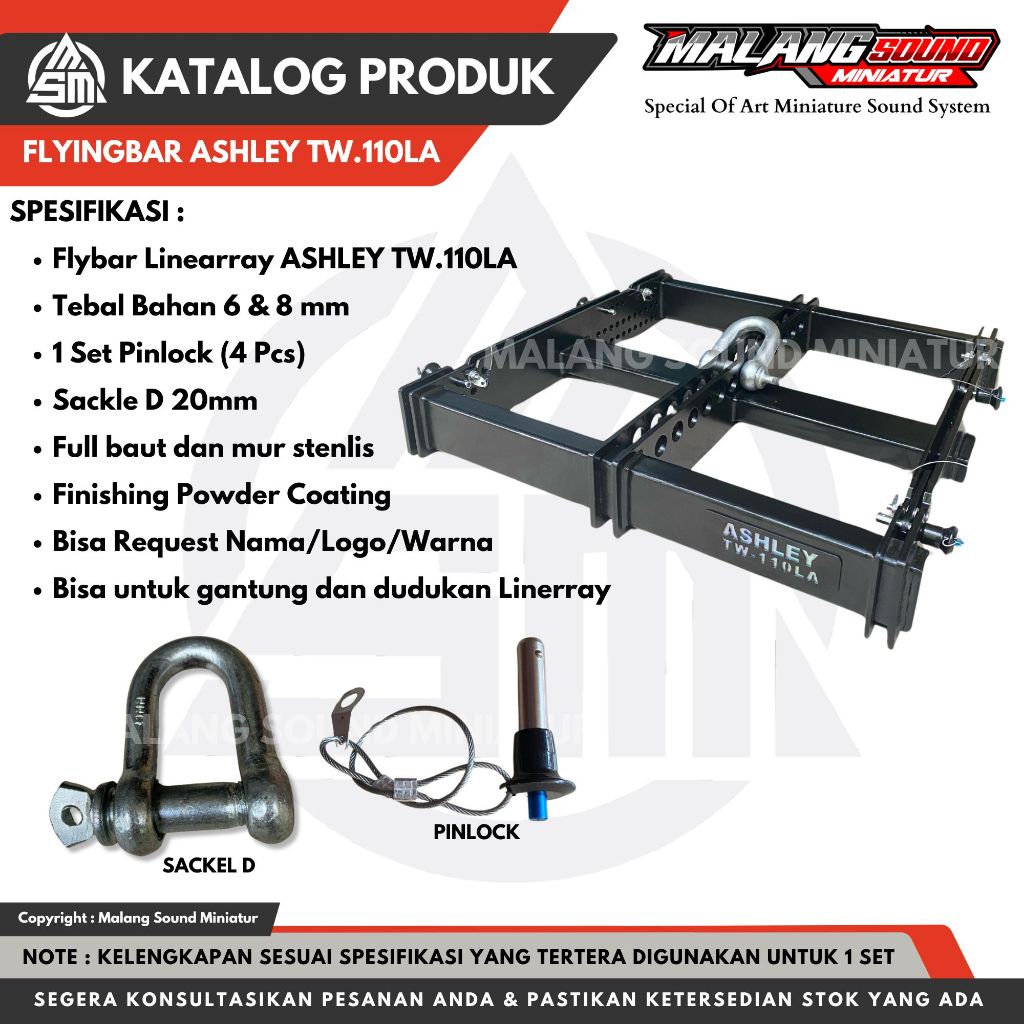 FLYINGBAR ASHLEY TW.110LA (10 INCH)