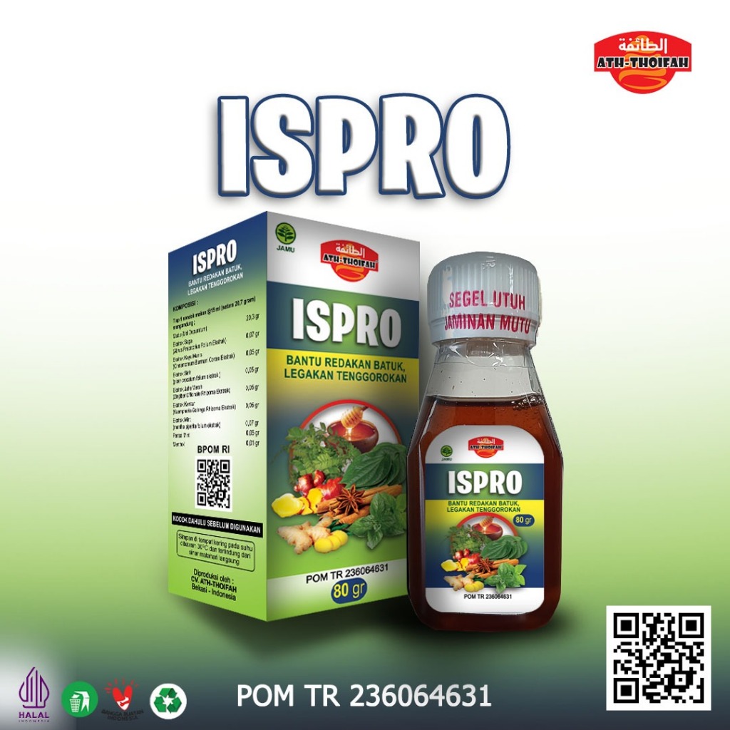 ISPRO Obat Herbal Batuk 80 gr