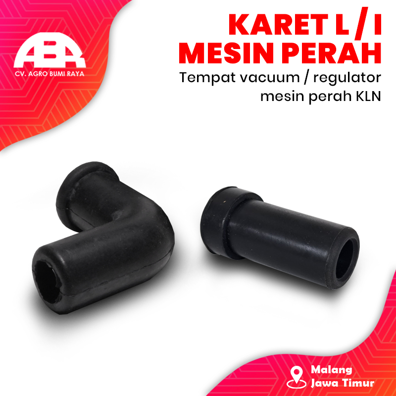 Karet L / I vacuum gauge dan pulsator