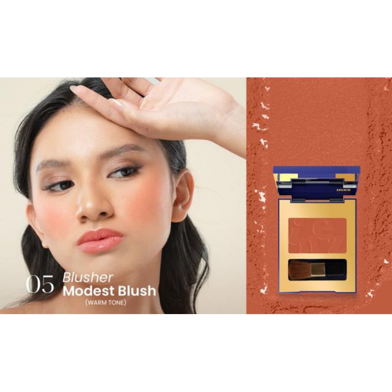 Brusher With Brush (05 Modest Blush)