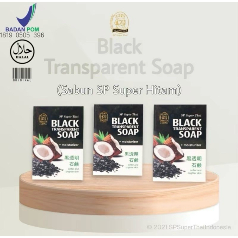 BLACK SOAP SABUN SP SUPER ORYGINAL BPOM