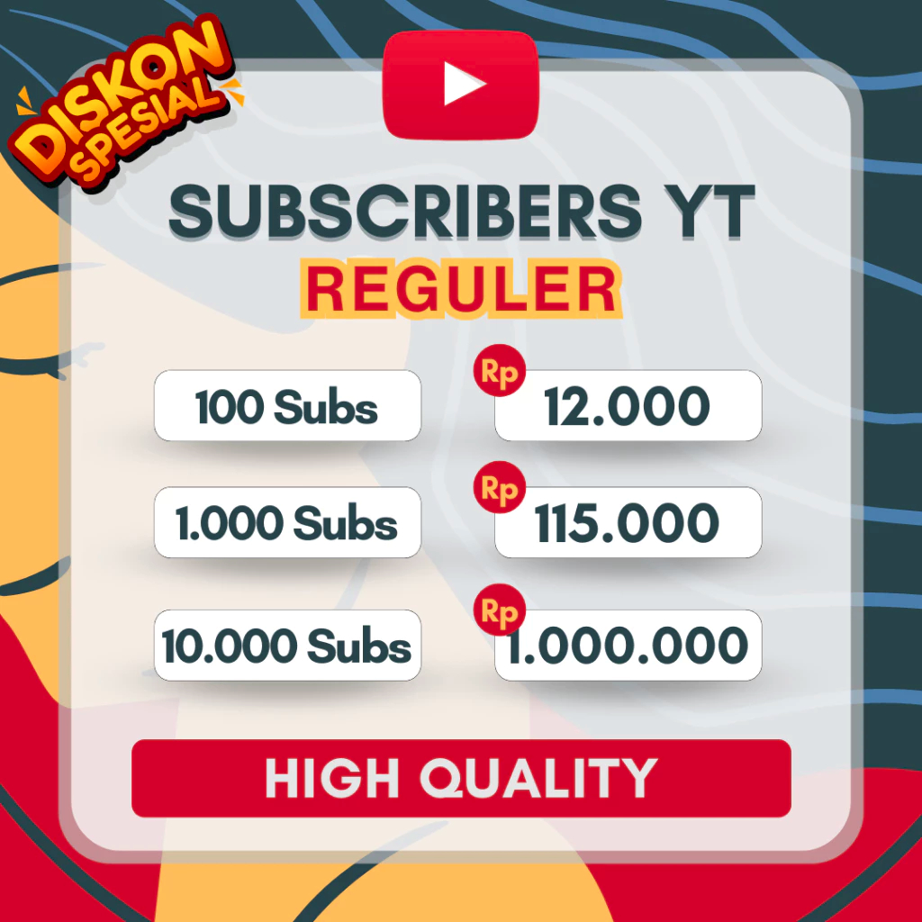 Subscriber Youtube Reguler