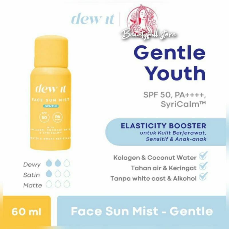 Dew It - Face Sun Mist (Gentle)