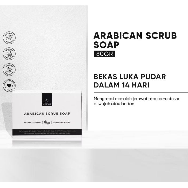 DSAVIOR ARABICAN SCRUB SOAP