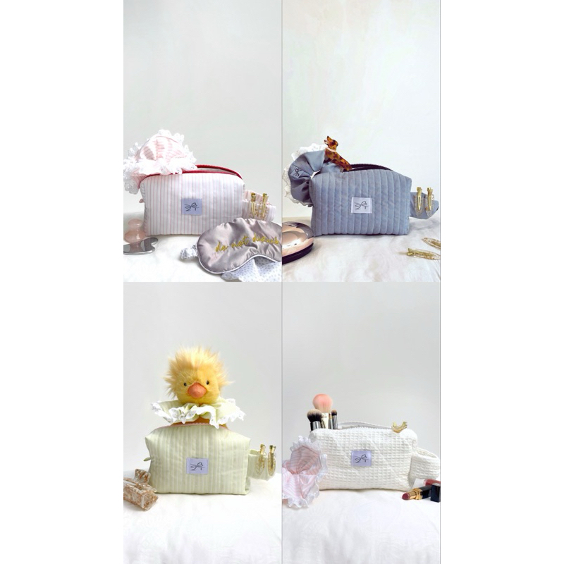 Medium Cloudette Pouch | Travel & Makeup Pouch Premium