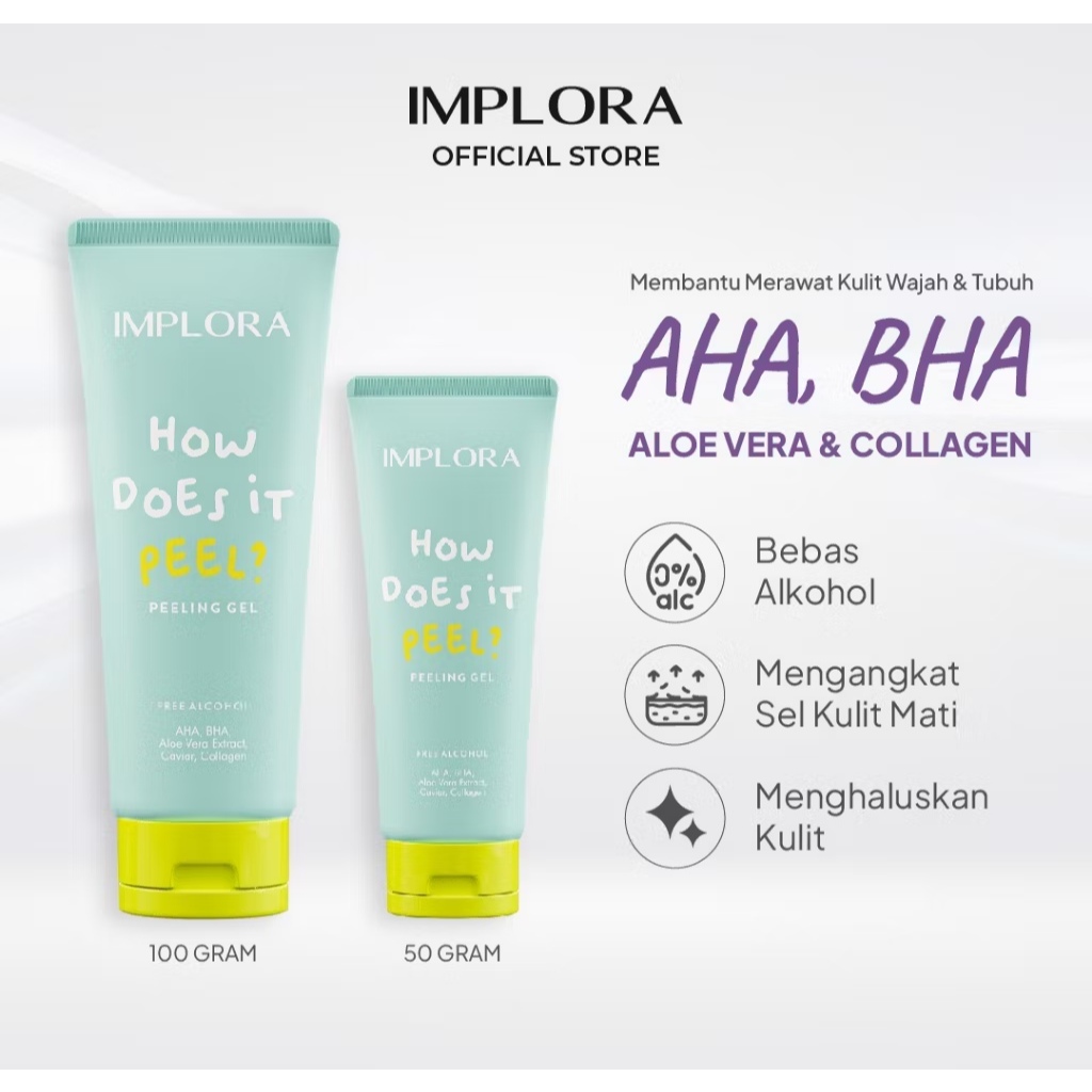Implora How does it peel?Peeling gel