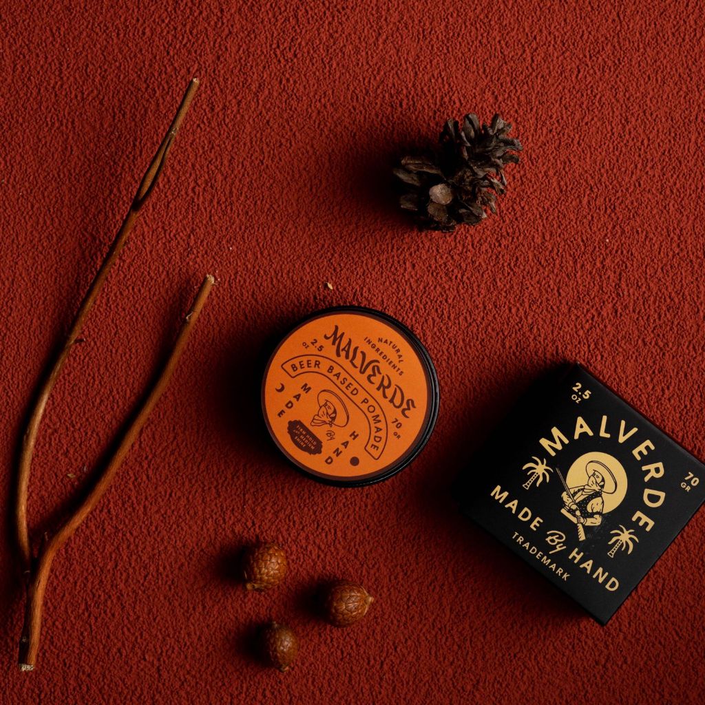 Malverde B3er Based Pomade (Washable Like Water Based Pomade)