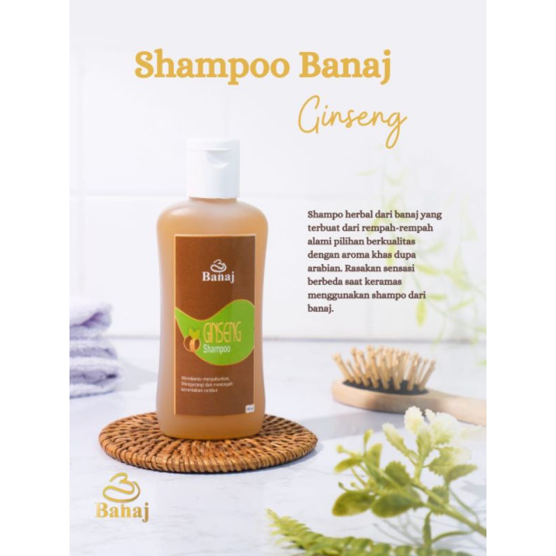 BANAJ SHAMPOO GINGSENG