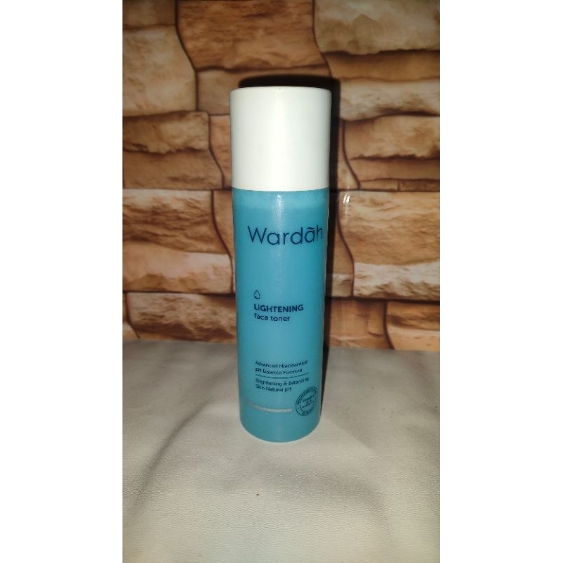 preloved toner wardah
